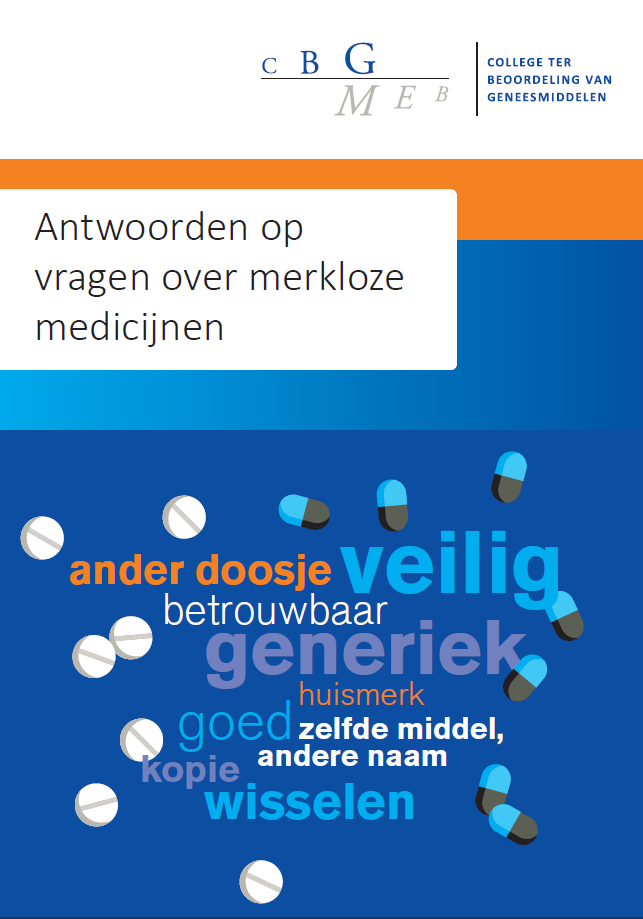 Antwoorden Op Vragen Over Merkloze Medicijnen | Brochure | College Ter ...